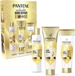 Pantene Molecular Bond Repair Gift Set: Shampoo, Conditioner, Treatment