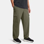 Pantalon cargo Under Armour Vibe Woven pour homme Marine OD Vert / Noir S