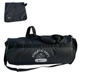 New Vintage NIKE AD Medium Foldaway RACEDAY Sports Holdall Gym Bag BA4328 Black