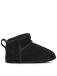 UGG Baby Classic Ultra Mini - Black, Black, Size 4-5