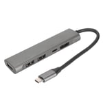 USB C-hub USB C till DisplayPort-adapter Typ C till DisplayPort USB2.0 PD-hub 5 i 1 USB C-hub Dockningsstation