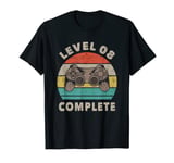 8th Wedding Anniversary 8 Year Him & Her Level 8 Complete T-Shirt