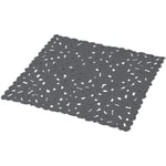 1001kdo - Tapis fond de douche galet gris fonce