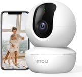 Caméra Surveillance Wifi Intérieur 1080P Fhd Caméra 360° Connectée Smartphone Détection Humaine Ai Suivi Intelligent Sirène Audio Bidirectionnel Mode Privé Compatible Alexa Pour Bébé (Ranger Se)