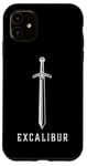 iPhone 11 Excalibur The Legendary Sword in the Stone of King Arthur Case