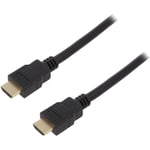 Cable hdmi 2.1 male des deux cotes 8K uhd 3m - Noir