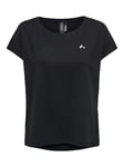 ONLY Play ONPAUBREE SS Loose Training Tee-Noos Top de Sport, Noir (Black Black), X-Large Femme