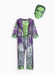 Tu Halloween Frankenstein Novelty Fancy Dress Costume 5-6 years Purple Years