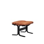 LK Hjelle - Siesta Classic Footstool Black Dunes 21002 Rust