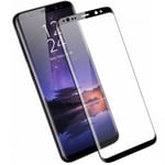 Samsung Galaxy S9 Plus Heltäckande 3D Härdat Glas Skärmskydd Transparent