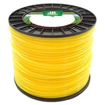 JR Fil nylon - 1,6 mm x 200 m - Rond - Pour rotofils électriques >500W - Coupe précise et durable FNY004