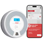 X-Sense Wi-Fi Combination Smoke Alarm and Carbon Monoxide Alarm with Replaceable Battery, Smart Fire Alarm Compatible with X-Sense Home Security App, SC07-WX, 1-Pack