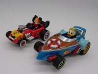 Greenhills Carrera First Disney Mickey Mouse Go Kart 65012 & Donald Duck Boat...