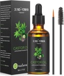 Xins-Yonha Castor Oil Hair Growth, Organic for Eyebrows C-☆ 50ml ☆ 