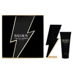 Carolina Herrera 2pc Bad Boy 100ml EDT + 100ml SG (2021) (M) (Giftset)