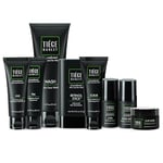 Tiege Hanley Mens Skin Care Set, Rejuvenation Skin Care Routine for Men (System Level 5) - Men's Skincare Set Includes Face Wash, Scrub, Moisturizer, Eye Cream, Face Serum, Clay Mask, & Retinol Stick