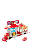 Disney Pixar Cars Disney And Pixar Color Changers Mobile Paint Shop Mack Playset Patterned Disney Pixar Cars