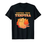 Funny Food Pun Tempura Shrimp Sushi Anime Figure Shrimps T-Shirt