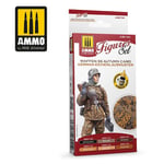 Waffen SS Autumn Camo Colors Paint Set Ammo By Mig - MIG7041