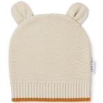Liewood Viggo knit hat wool – Mr bear beige beauty - 3-4år