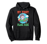 First Time Flyer Airplane Kids Holiday Trip Journey Pullover Hoodie