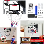 Mini Basketball Backboard Hoop Netball Board Box Set Kids Indoor Game Kids Toys