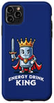 iPhone 11 Pro Max Energy Drink King Funny Can of Energy Drink Case