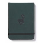 Dingbats A6+ Wildlife Green Deer Reporter Notebook - Dotted (häftad, eng)