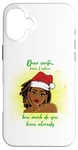 Coque pour iPhone 16 Plus Cher Père Noël, avant que je ne t'explique à quel point tu sais déjà amusant