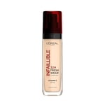 L'Oréal Paris - Fond de Teint Fluide Infaillible 32h Fresh Wear - Tous Types de Peau - Teinte : Porcelaine (15) - 30 ml