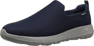 Skechers Men's Go Max-Athletic Air Mesh Slip on Walking Shoe Sneaker, Navy/Gray, 7.5 UK