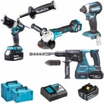 Makita - Pack DLX4158TJ 18V 5Ah