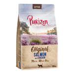 Purizon Kitten Laks med Kylling - Kornfri - Økonomipakke: 2 x 6.5 kg