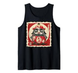 Daruma Doll Japan Japanese Art Samurai Ukiyo-e Vintage Tank Top