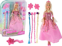 Leantoys Pink Lucy Princess Hårtillbehör För Dockor