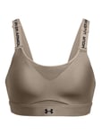 Ua Infinity High 2.0 Bra Brown Under Armour