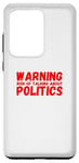 Coque pour Galaxy S20 Ultra Avertissement Risque de parler de politique