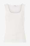 Vila - Linne viKenza O-neck S/L Tank Top - Vit