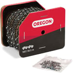 Oregon 21LPX100R PowerCut Lot de 100 chaînes de tronçonneuse à pieds 1,5 mm