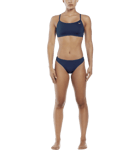 Nike W Ess Racerback Bikini Set Bikinit MIDNIGHT NAVY