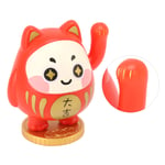 Solar Lucky Cat Waving Fortune Cat Energy Efficient Cute Figure For Cafe For Car