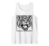 Panther Illustration Tank Top