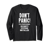 Security Systems Installer Long Sleeve T-Shirt