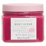 Sunday Rain Rose Body Scrub 265 g