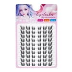 C Curl Manga False Eyelashes Cat Eye DIY Eyelash Extensions 12mm Anime Lashes