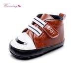 Baby Casual Stitching High-top Sports Toddler Shoes 7-12m C