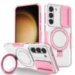 Samsung Galaxy S23+      Magsafe Sliding Cover Case    PinkWhite