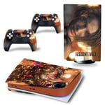 Autocollant Stickers de Protection pour Console Sony PS5 Edition Standard - - Resident Evil (TN-PS5Disk-4400)