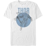 Thor Sketch Avengers Endgame T-Shirt