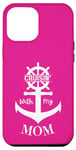Coque pour iPhone 14 Plus Cruisin' With My Mom Ship Ocean Ports Sun Aging Fun Novelty